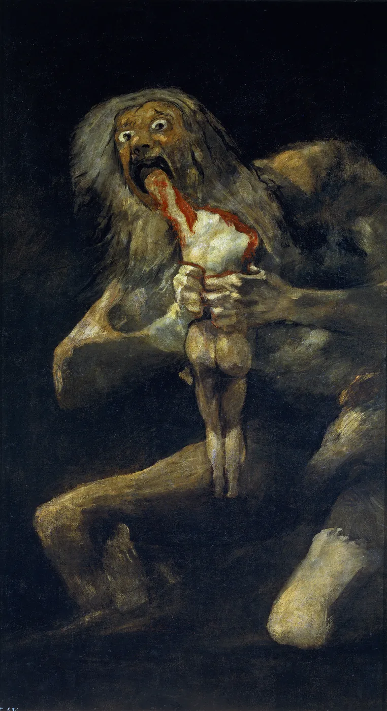 ซาตานกลืนกินลูกชาย (Saturn Devouring His Son)