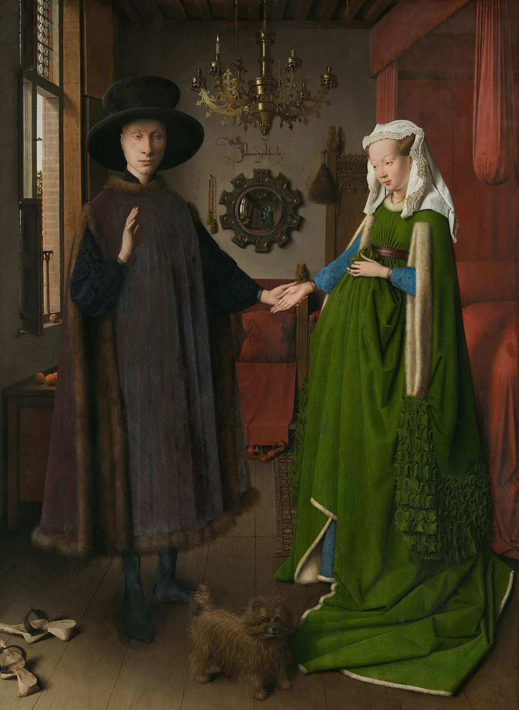 ภาพบุคคลอาร์นอลฟีนี (The Arnolfini Portrait)