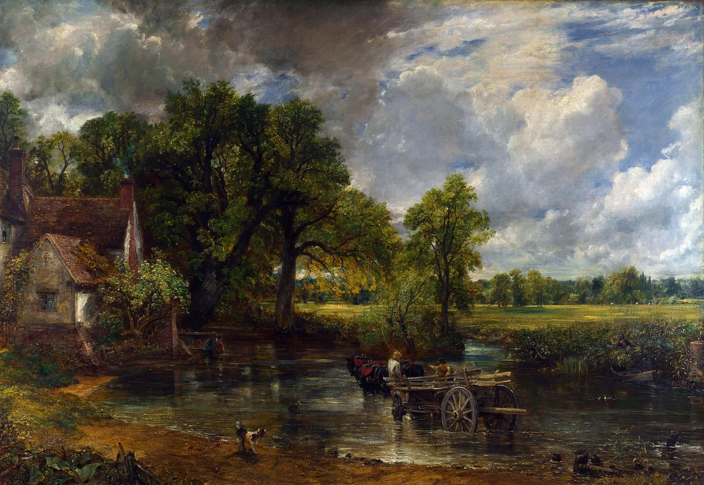 เกวียนขนหญ้าแห้ง (The Hay Wain)